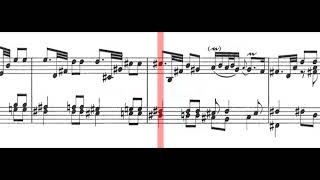 BWV 922 Fantasia in A Minor Scrolling [upl. by Sakiv]