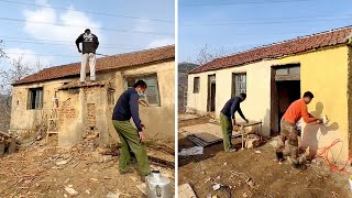 Incredible 60yearold single man renovating old house for retirement  Wrecked My House  Home Town [upl. by Flemings]