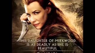 tauriel theme song The hobbit the desolation of smaug by howard shore [upl. by Alimac]