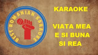 KARAOKE F Salam Viata mea e si buna si rea Versuri Negativ [upl. by Ttevi]