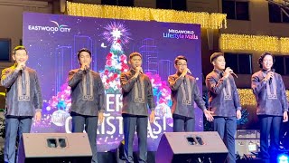 The Male Ensemble • Munting Sanggol • Live at Eastwood City • Ryan Cayabyab [upl. by Anivlem641]