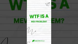 WTF is a MEV Problem [upl. by Huai]