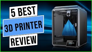 TOP 5 BEST 3D PRINTERS 2024 [upl. by Sherie]