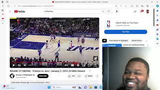 INSANE OT ENDING  Pistons vs Jazz  Reaction [upl. by Oeram234]