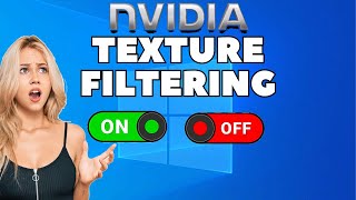 Texture Filtering On vs Off  Nvidia Control Panel  What should you use gtx1650 nvidia [upl. by Keelin]