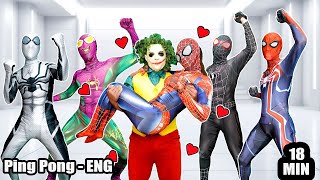 JOKER Kidnaps Spider Girl to Be His Bride  JOKERs Love Story  Action Real Life [upl. by Leugim]