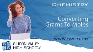 Converting Grams To Moles  Chemistry [upl. by Matthews26]