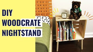 DIY Nightstand and Bookshelf [upl. by Zoara892]