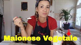 Come Fare la Maionese Vegana in 60 Secondi [upl. by Anaes]