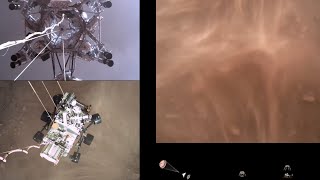 Perseverance Rover’s Descent and Touchdown on Mars Official NASA Video [upl. by Max]