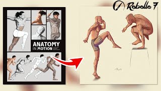 Sketching Poses from quotAnatomy in Motion”  Gesture Drawing [upl. by Alfredo]