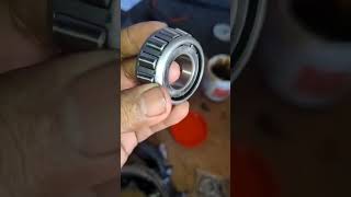 hub bearing replacement land cruiser diesel automobile mecanical [upl. by Anierdna]