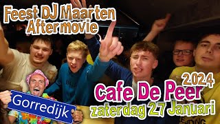 Cafe De Peer  Gorredijk feestdjmaarten Aftermovie Gorredijk showbureau [upl. by Valli]