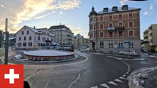 Switzerland 4K Drive RHEINECK  HORN near Bodensee Lake [upl. by Iinde234]