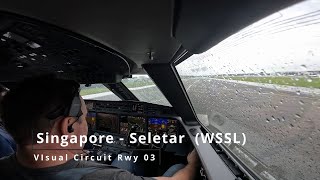 Circuit 1 SingaporeSeletar WSSL  Gulfstream G650 [upl. by Eirroc]