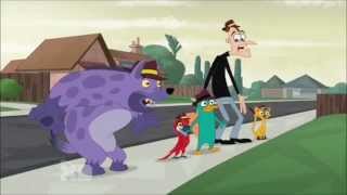 Phineas and Ferb The OWCA Files  Flynn Fletcher House Destroyed CLIP [upl. by Kila]