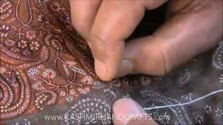 Kashmir Sozni Embroidery [upl. by Acinok826]