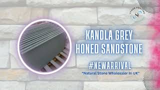 Kandla Grey Honed Sandstone Paving amp Patio Pack Stone Footing [upl. by Reiners8]