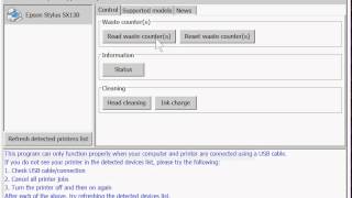 How to read Waste Ink Counters in Epson printers [upl. by Eelimaj]