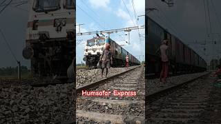 Tata Steel Livery Pulling Agartala Bangalore Humsafar Express shorts [upl. by Viradis]