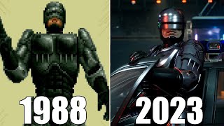 Evolution of RoboCop Games 19882023 [upl. by Nalak]