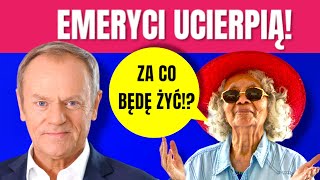 Emeryci dostaną mniej Koniec polityki godnościowej [upl. by Atteuqehs]