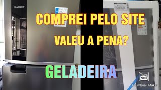 GELADEIRA BRASTEMPBRM44 FROST FREE 400L INOXCOMPREI PELO SITE [upl. by Decima]