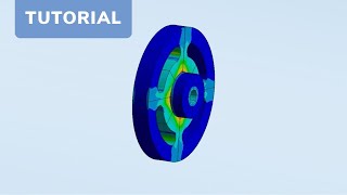 CADFEM Tutorial Nr 24  Berechnung einer Baugruppe mit Presspassung in ANSYS Workbench® [upl. by Cale265]