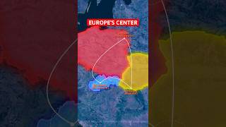 Mapping The Center of Europe is HARD 🔥shorts facts maps europe russia estonia geography map [upl. by Geithner]