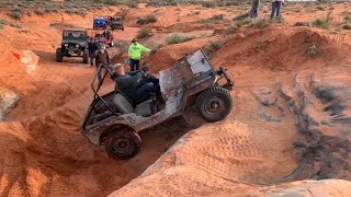 Grampa’s Jeep and his vintage Jeep friends on Milt’s Mile [upl. by Elexa]