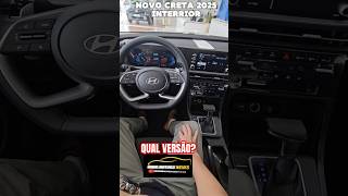 CRETA 2025 INTERIOR QUAL VERSÃO [upl. by Grani750]