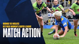 HIGHLIGHTS  Rhinos Women vs Wolves Women [upl. by Llerrem]