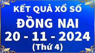 Xổ số Đồng Nai ngày 20 tháng 11  XSDN  KQXSDN 2011  SXDN  Xổ số kiến thiết Đồng Nai hôm nay [upl. by Helmut542]