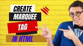 quotHTML Marquee Tag Tutorial  Learn How to Use Marquee in HTML  Study Studio 45 quotCreate marquee tag [upl. by Imugem]