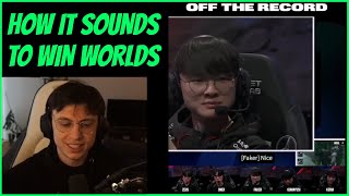 T1s Voice Comms As They Win Worlds Finals [upl. by Ruhnke]