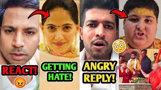 OMG Jaya Kishori GETS HATE But Why😨  Joginder Angry Reply To Abhinav Arora  Carryminati [upl. by Calandria]