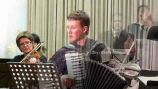 Concerto for accordion and chamber orchestra by ABružas [upl. by Selbbep]