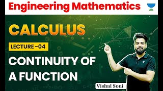 Continuity of a Function  Lecture 4  GATE 2024  Vishal Soni [upl. by Elcarim575]