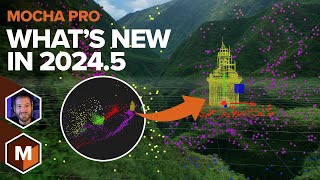 Mocha Pro 20245  New Features for Better VFX Tracking amp 3D Solves [upl. by Ocirnor]