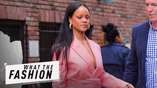 Is Rihanna Getting Into Some Risky Business  What the Fashion  S2 Ep 02  E News [upl. by Sesom]