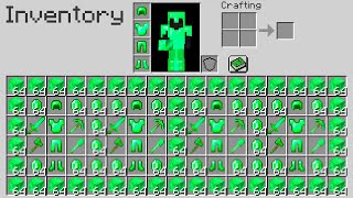 Minecraft UHC but you can craft armor out of any item [upl. by Therine]