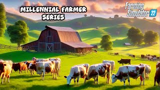 LETS TALK FS25  MILLENNIAL FARMER SERIES CONTINUED [upl. by Nrev510]