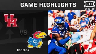 Houston vs Kansas Game Highlights  2024 Big 12 Football [upl. by Euqinim]