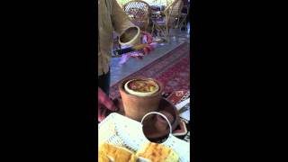 Pottery Kebab Goreme Turkey [upl. by Nynahs]