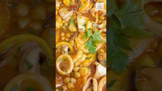 GARBANZOS A LA MARINERA receta casera para triunfar seguro cocinaespañola cocinatradicional [upl. by Hildegarde]