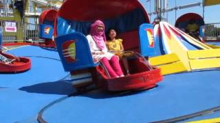 Tilt a whirl at the CNE 2014 [upl. by Drolyag475]