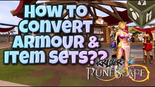 📦Runescape 3 Armour amp Item Sets  Buying Selling amp Making them Easy runescape3 [upl. by Marris]