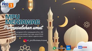 MPU MENJAWAB  KEUTAMAAN MENGHAFAL ALQURAN [upl. by Jacynth]