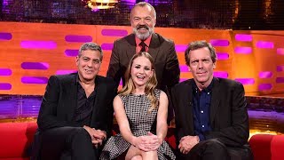 The Graham Norton Show S17EP7  George ClooneyDwayne JohnsonHugh LaurieJessica HynesSnoop Dogg [upl. by Sutelc617]