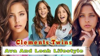 Ava Marie And Leah Rose Clements Twins Lifestyle Biography Age Relationship Income amp Facts [upl. by Agnot]